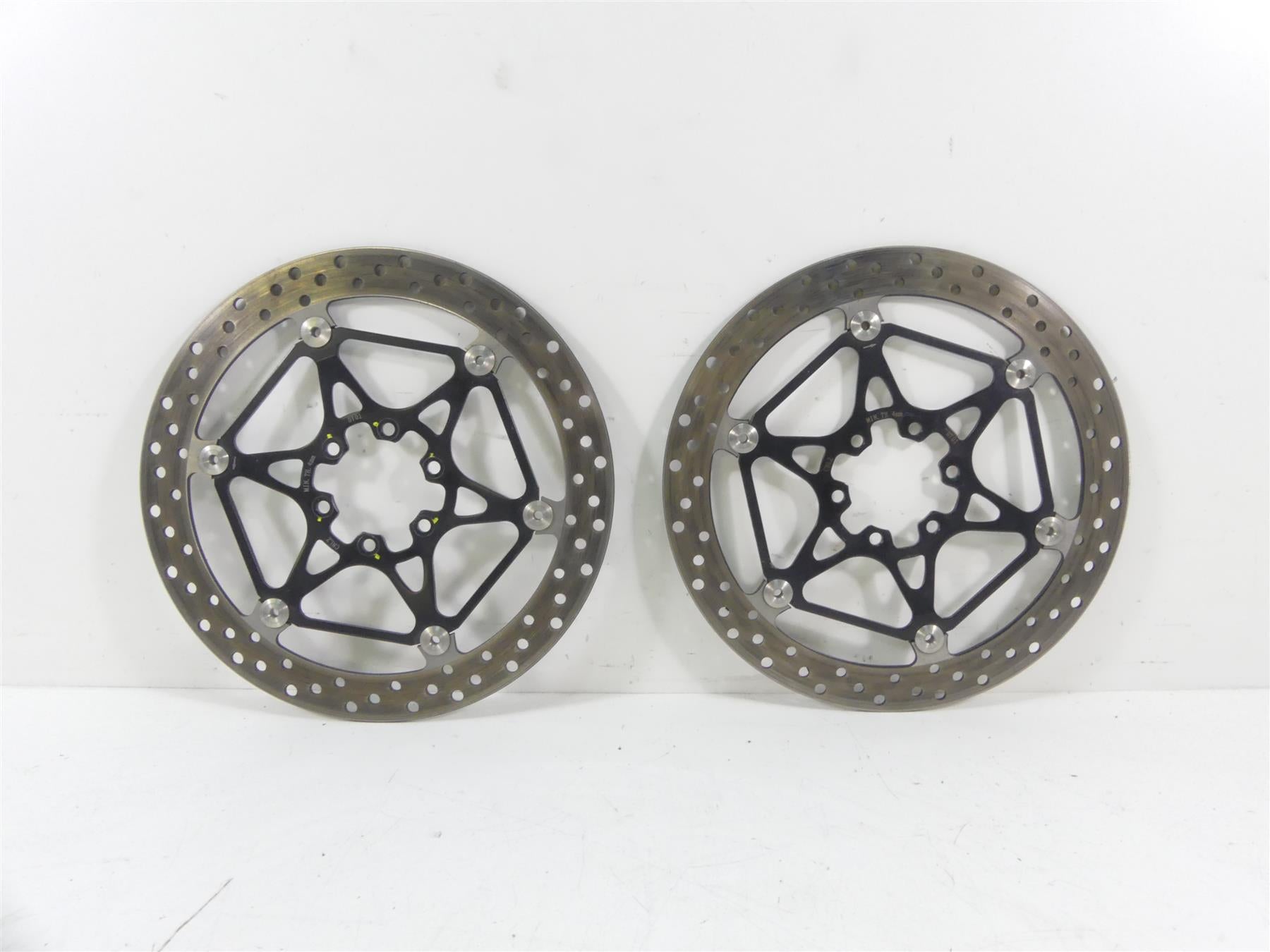 2021 Aprilia RS 660 Front Straight Brake Rotor Disc Set B044279 B044280 {{ shop.shopifyCountryName }} - Mototech271