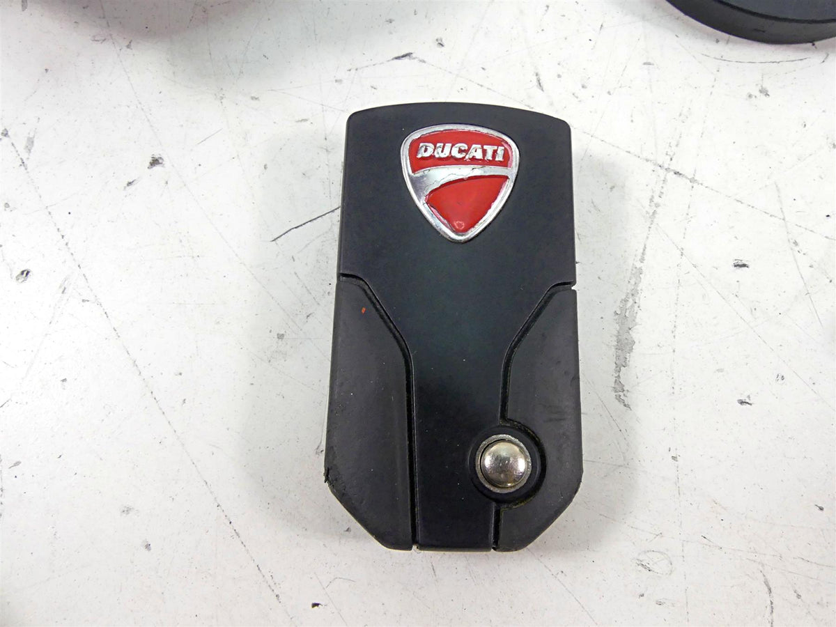 2013 Ducati Diavel Red Ignition Switch Key Fob Fuel Cap Antenna Set 59821111A {{ shop.shopifyCountryName }} - Mototech271