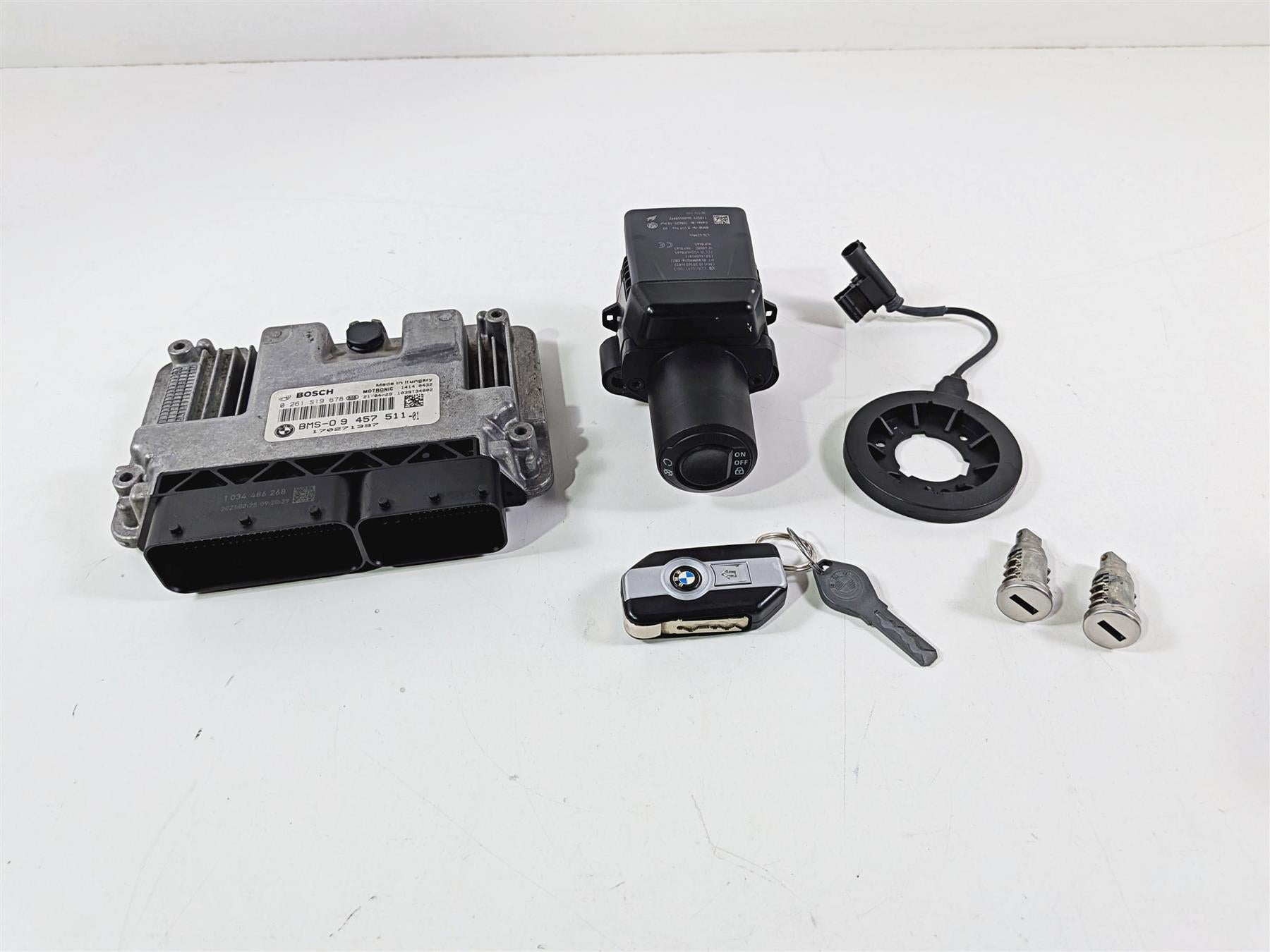 2021 BMW R1250GS K51 Adventure Cdi Ecm Handsfree Ignition Switch Key 13619457511-Mototech271