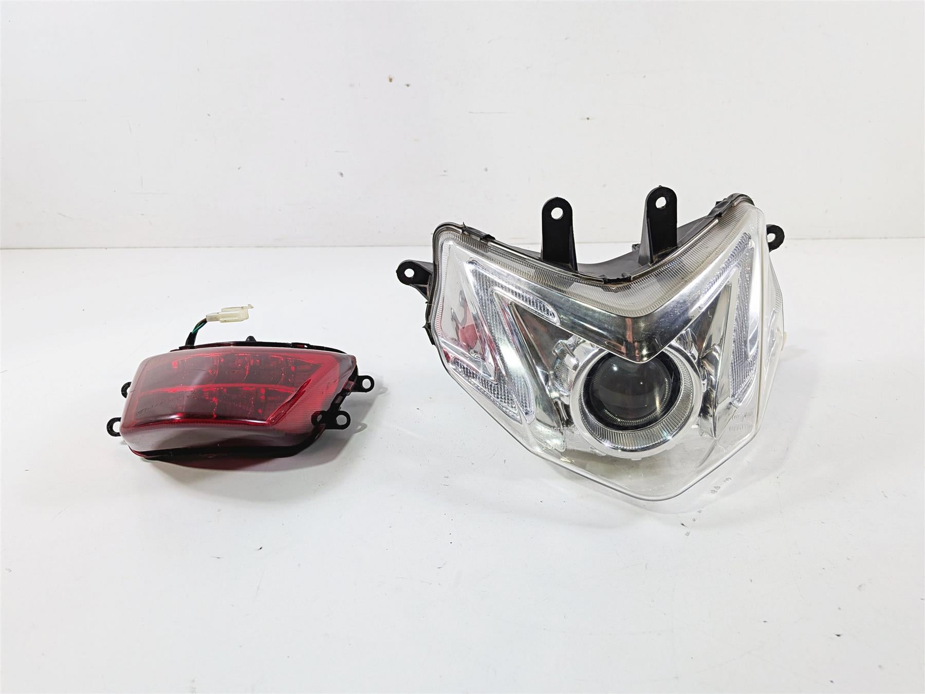 2018 Lifan King Power Racing KPR200 Headlight Head Light Lamp & Taillight Set {{ shop.shopifyCountryName }} - Mototech271