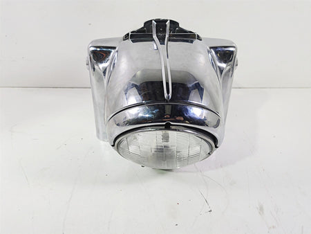 2005 Harley Touring FLHRI Road King Headlight Nacelle Lamp Covers 67674-03B {{ shop.shopifyCountryName }} - Mototech271