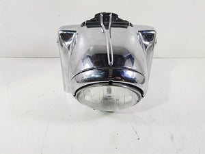 2005 Harley Touring FLHRI Road King Headlight Nacelle Lamp Covers 67674-03B | Mototech271