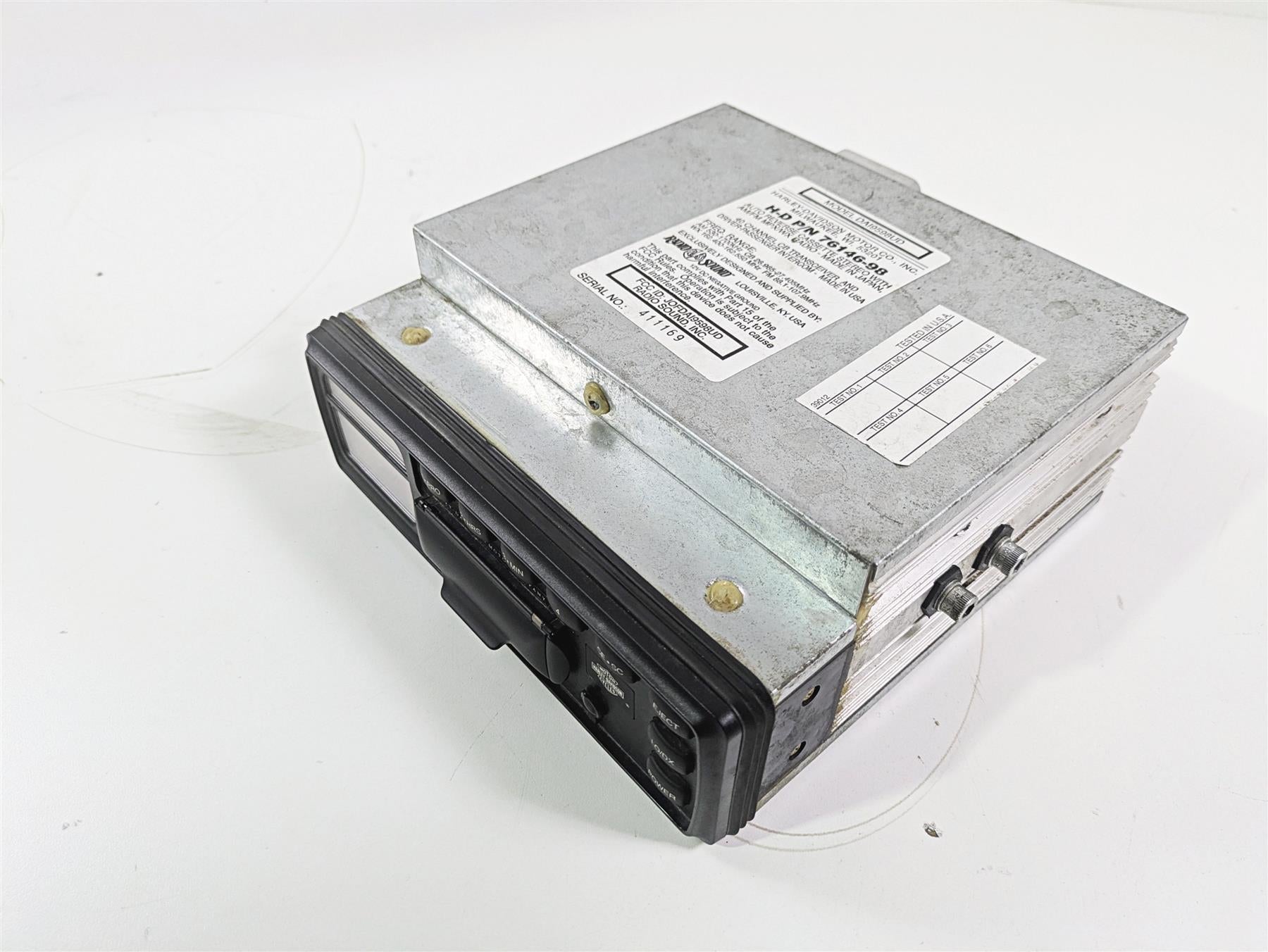 1999 Harley Touring FLHTCUI E-Glide Radio Stereo Tape Cassette Player 76146-98 {{ shop.shopifyCountryName }} - Mototech271