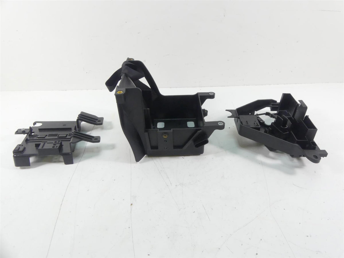 2016 Harley Touring FLTRX Road Glide Battery Tray Electrical Holder Set 66000010 {{ shop.shopifyCountryName }} - Mototech271