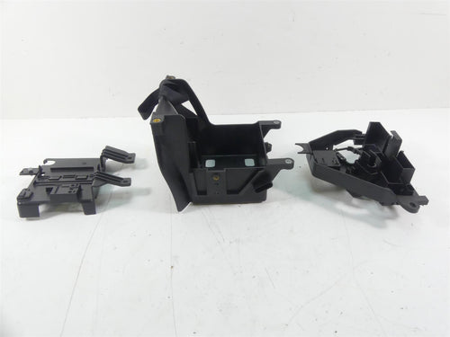2016 Harley Touring FLTRX Road Glide Battery Tray Electrical Holder Set 66000010 | Mototech271