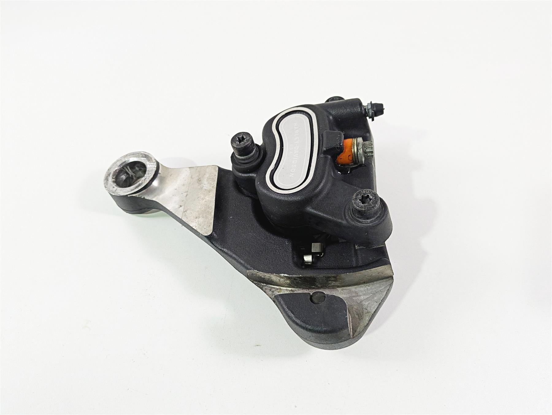 2008 Harley FXCWC Softail Rocker Rear Brake Caliper + Mount 40908-08 {{ shop.shopifyCountryName }} - Mototech271