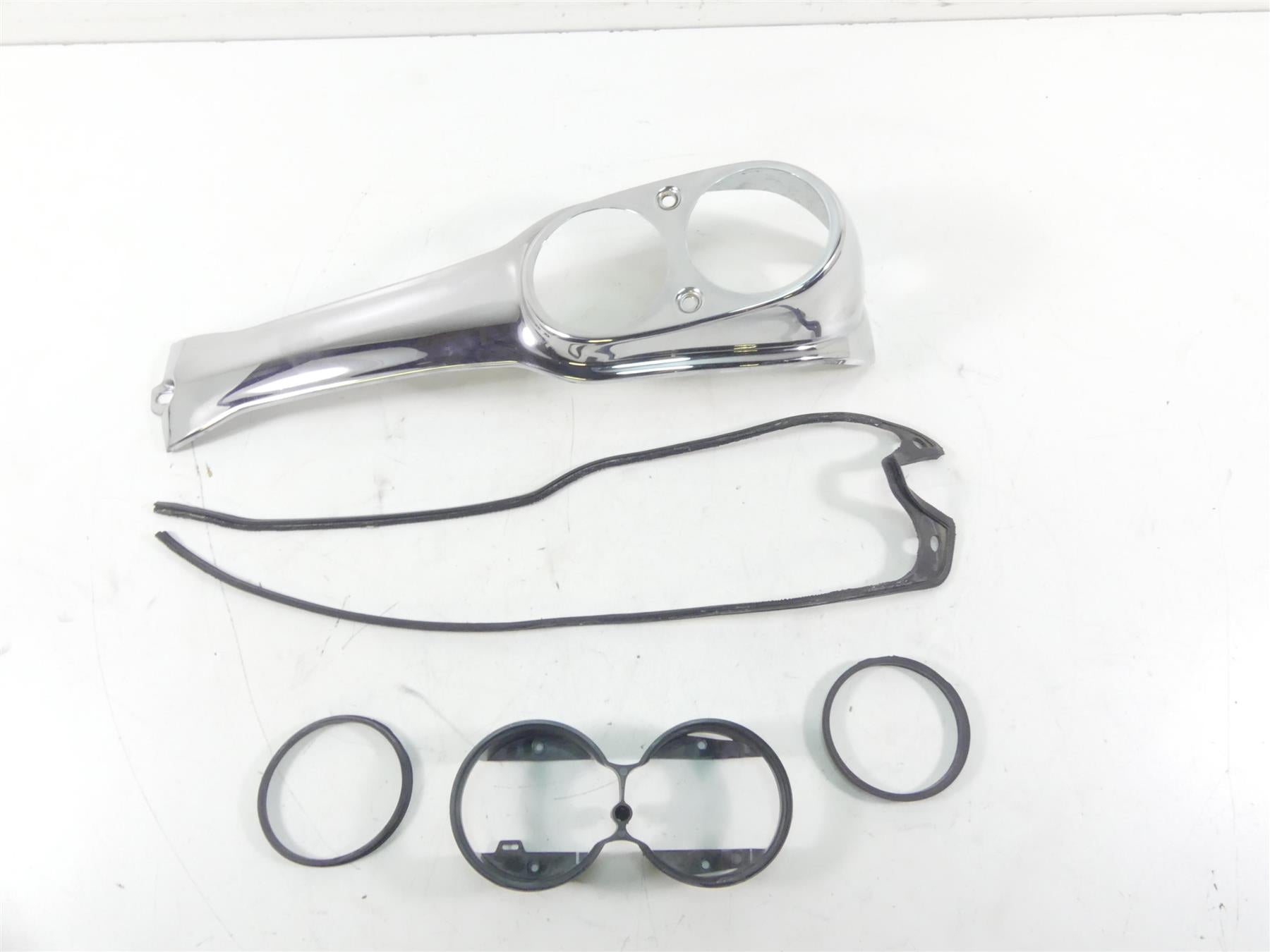 2009 Harley FXDL Dyna Low Rider Chrome Tank Dash Console Gauge Mount -Read 61695-05 {{ shop.shopifyCountryName }} - Mototech271