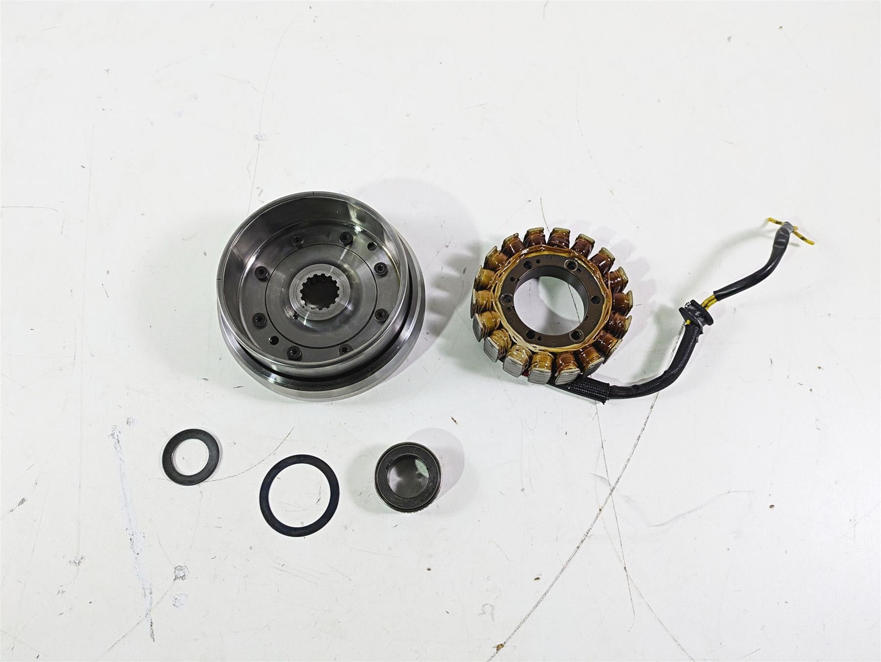 2008 Ducati SBK 1098 S Generator Stator & Rotor Flywheel Set - Read 26420172A {{ shop.shopifyCountryName }} - Mototech271