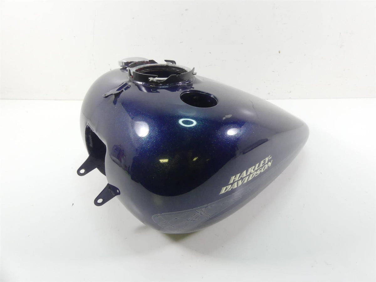 2016 Harley Touring FLHR Road King Fuel Tank Cosmic Blue Pearl - Read 61000691 {{ shop.shopifyCountryName }} - Mototech271