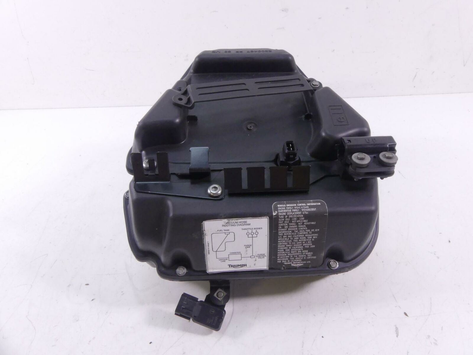 2009 Triumph Street Triple 675R Air Filter Cleaner Breather Box T2200492 {{ shop.shopifyCountryName }} - Mototech271