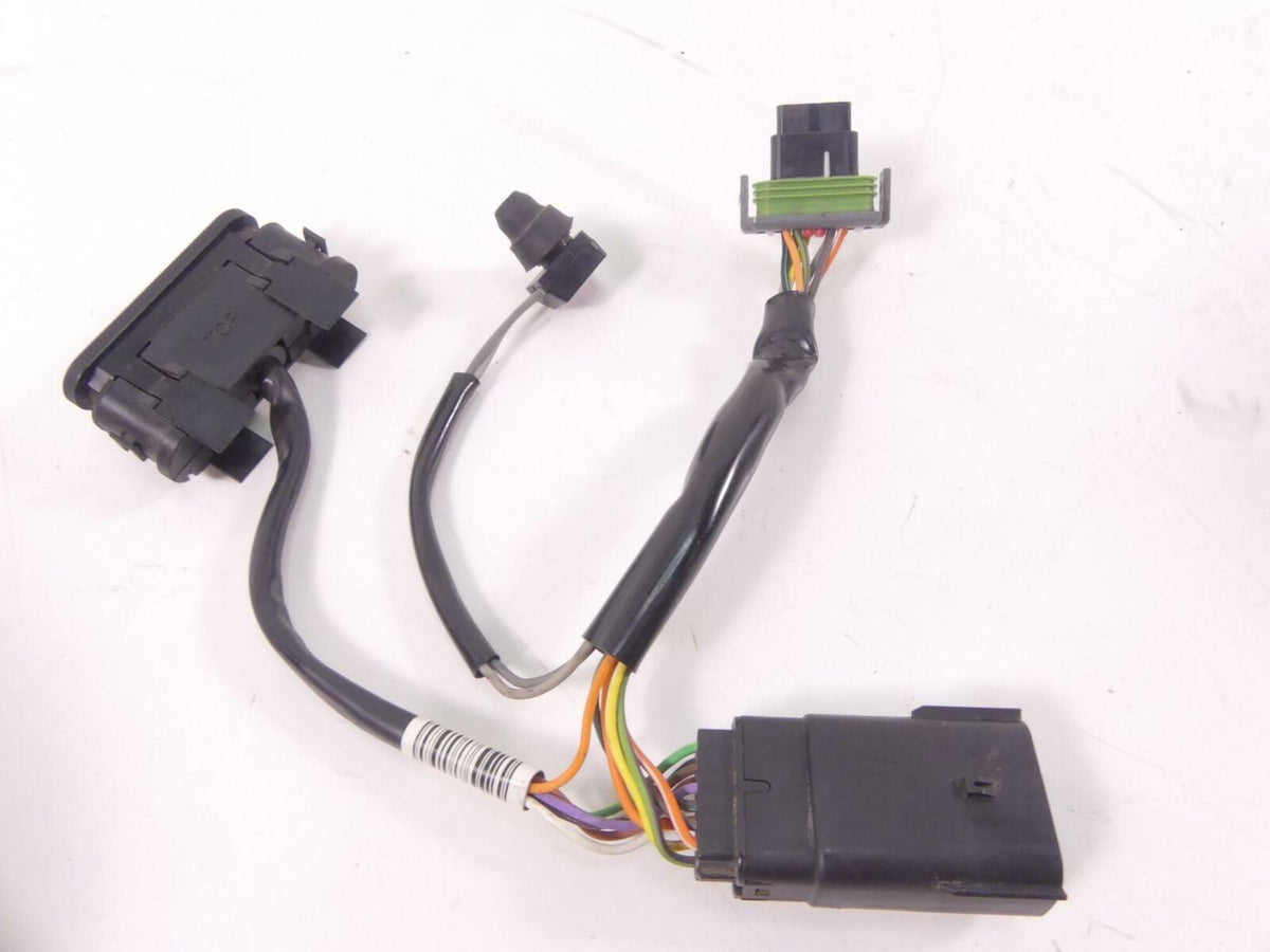 2009 Harley FXCW Softail Rocker Instrument Indicator Light Cluster Bezel 68382-0 {{ shop.shopifyCountryName }} - Mototech271