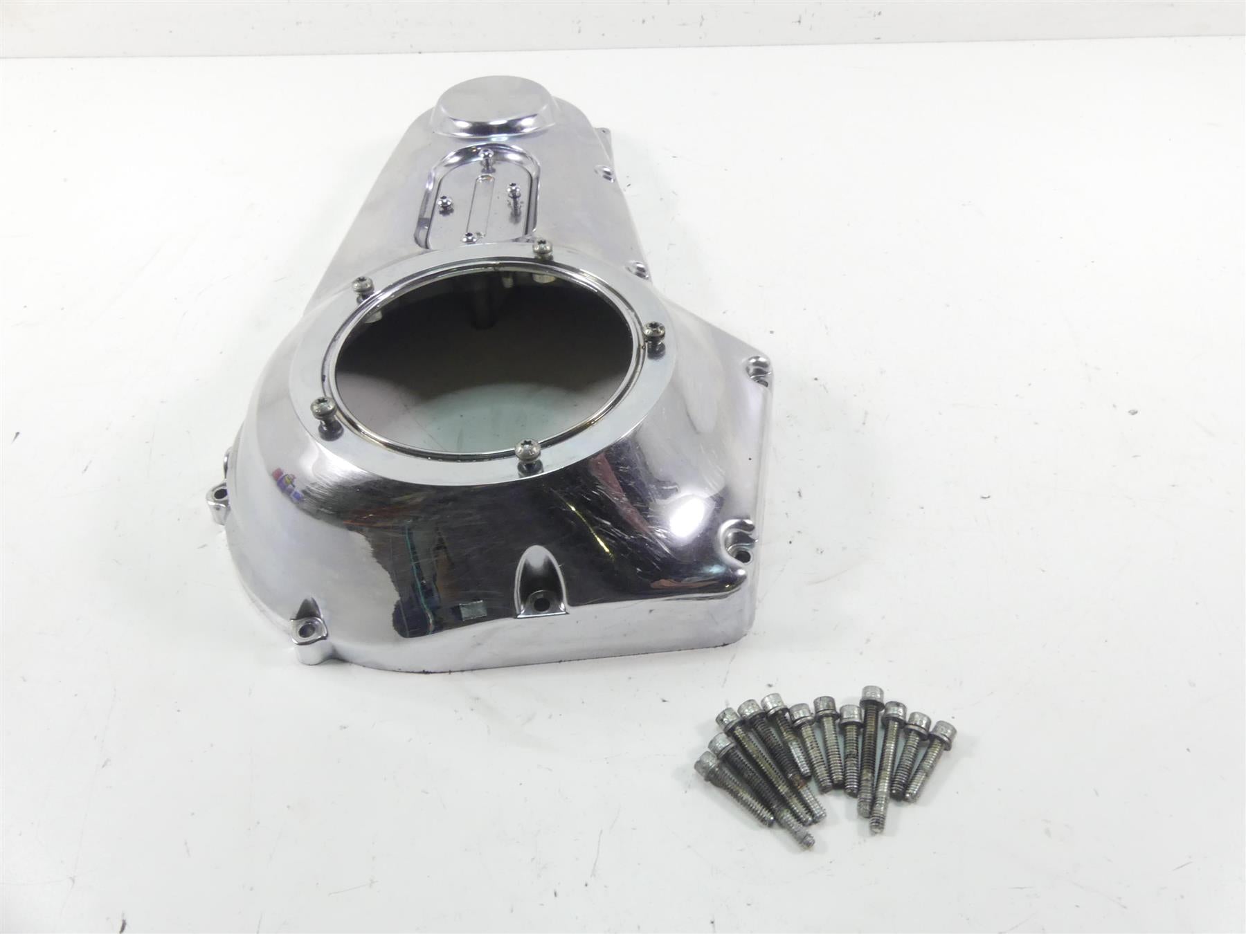 2004 Harley Softail FXSTD SE CVO Deuce Outer Primary Drive Clutch Cover 60506-99 {{ shop.shopifyCountryName }} - Mototech271