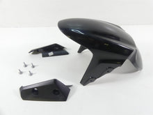 Load image into Gallery viewer, 2015 Triumph 1050 Speed Triple R Phantom Black Front Fender Cover T2306522
