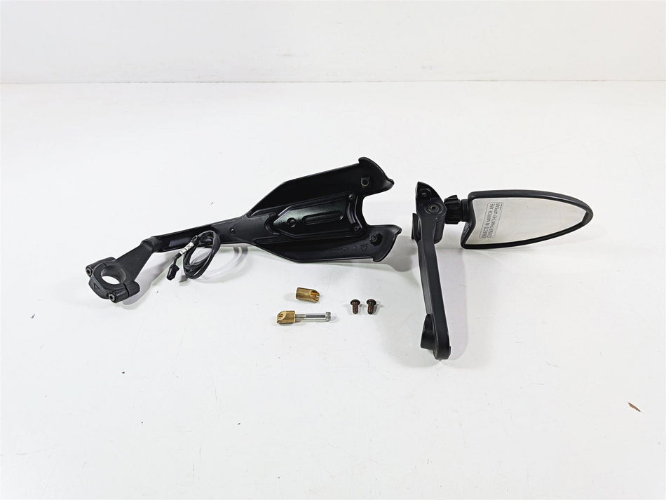 2009 Ducati Hypermotard 1100 S Right Hand Guard Mirror Turn Signal Set 46012701B-Mototech271