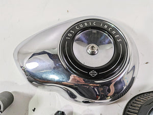 2012 Harley FLD Dyna Switchback Air Cleaner Breather Filter & Mount 29384-08 | Mototech271
