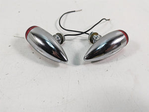 2000 Harley FXSTS Softail Springer Front Bullet Blinker Turn Signal Set
