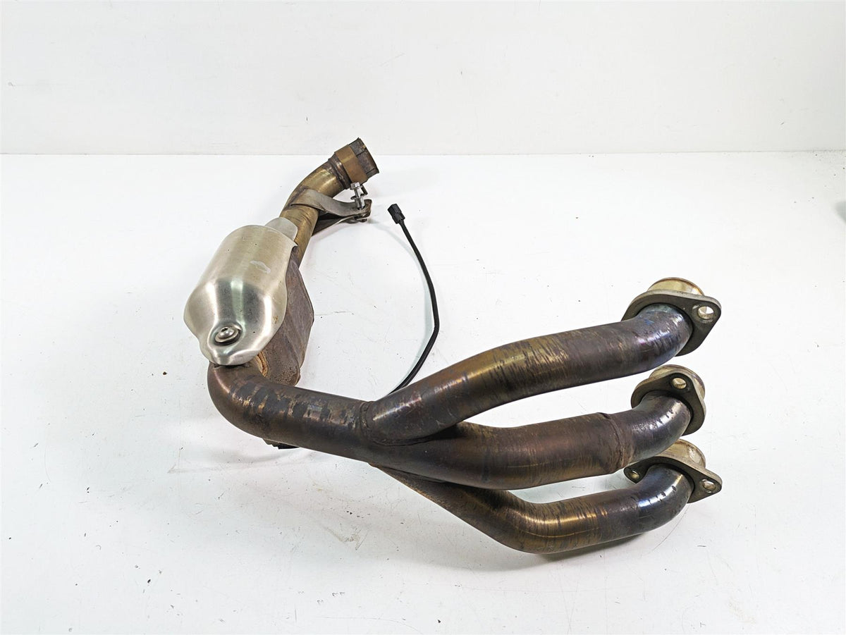 2012 Triumph Tiger 800XC ABS Oem Exhaust Header Manifold Pipe T2205036 {{ shop.shopifyCountryName }} - Mototech271