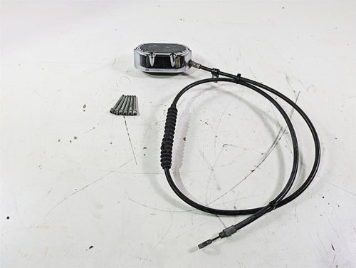 1992 Harley FLSTC Softail Heritage Gearbox Clutch Cover + Cable 37082-87 | Mototech271