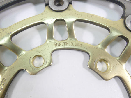 2006 Triumph Daytona 675 Front Sunstar Brake Disc Rotor Set T2021040 T2021045 {{ shop.shopifyCountryName }} - Mototech271