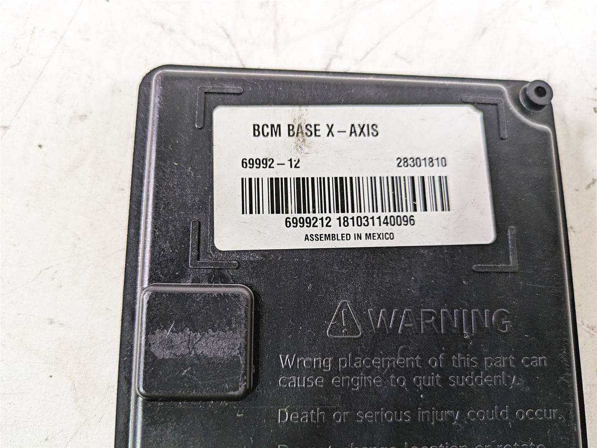 2013 Harley FXDWG Dyna Wide Glide Bcm Body Control Module X-Axis 69992-12 {{ shop.shopifyCountryName }} - Mototech271