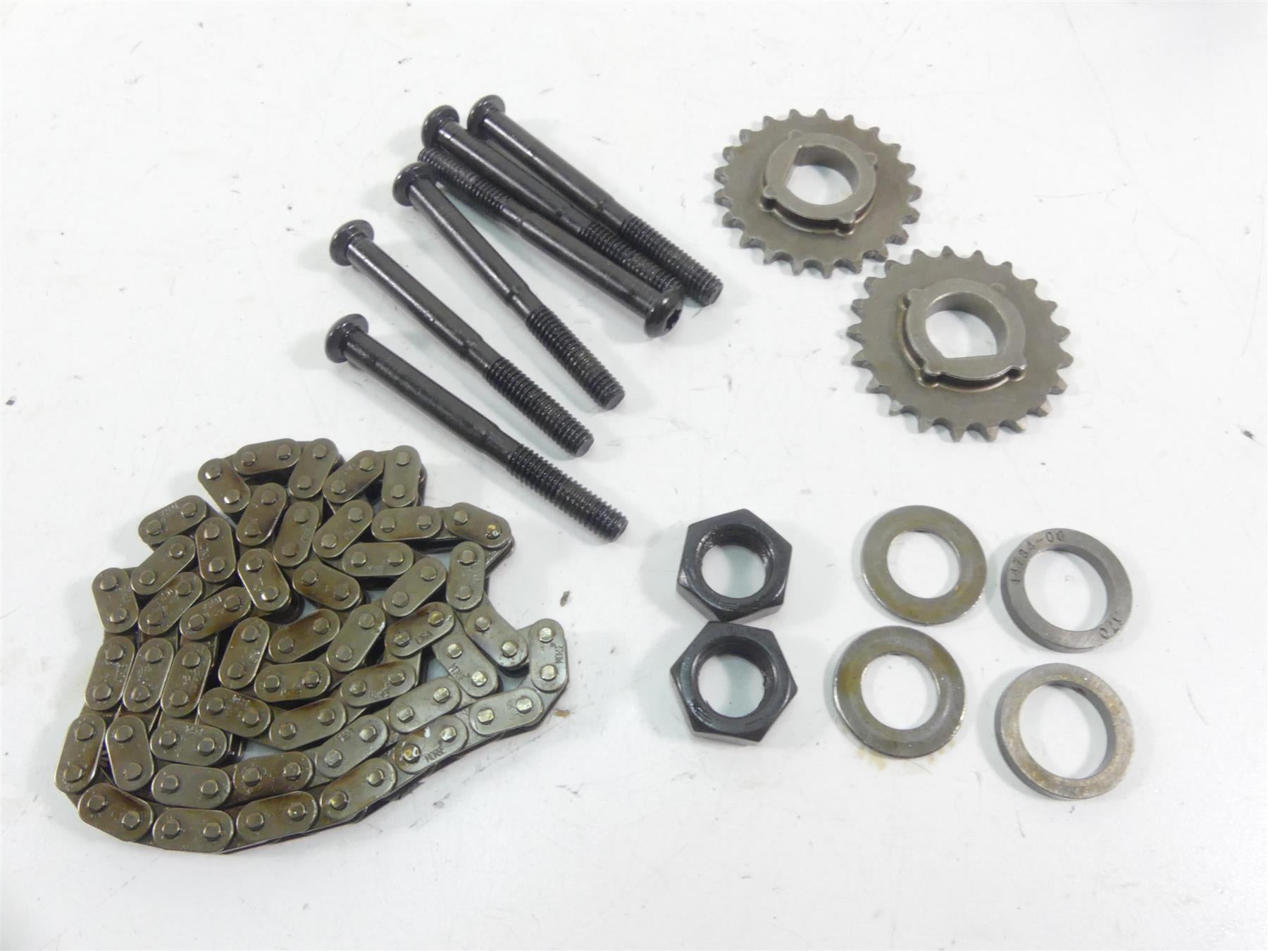 2002 Harley Softail FXSTDI Deuce Balancer Bracket Support Shaft Set 14715-00 {{ shop.shopifyCountryName }} - Mototech271