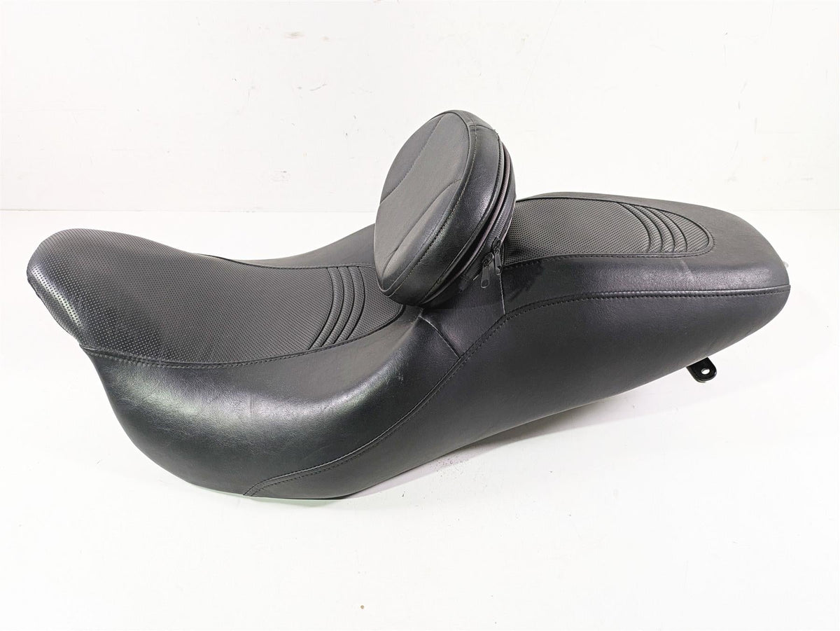 2009 Harley Touring FLHX Street Glide Dual Rider Seat Saddle + Backrest 52320-09 {{ shop.shopifyCountryName }} - Mototech271