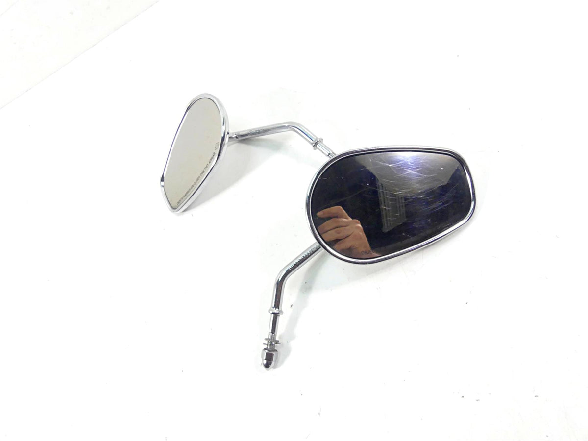 2004 Harley Touring FLHTCUI Electra Glide Rear View Chrome Mirror Set 91845-03B {{ shop.shopifyCountryName }} - Mototech271