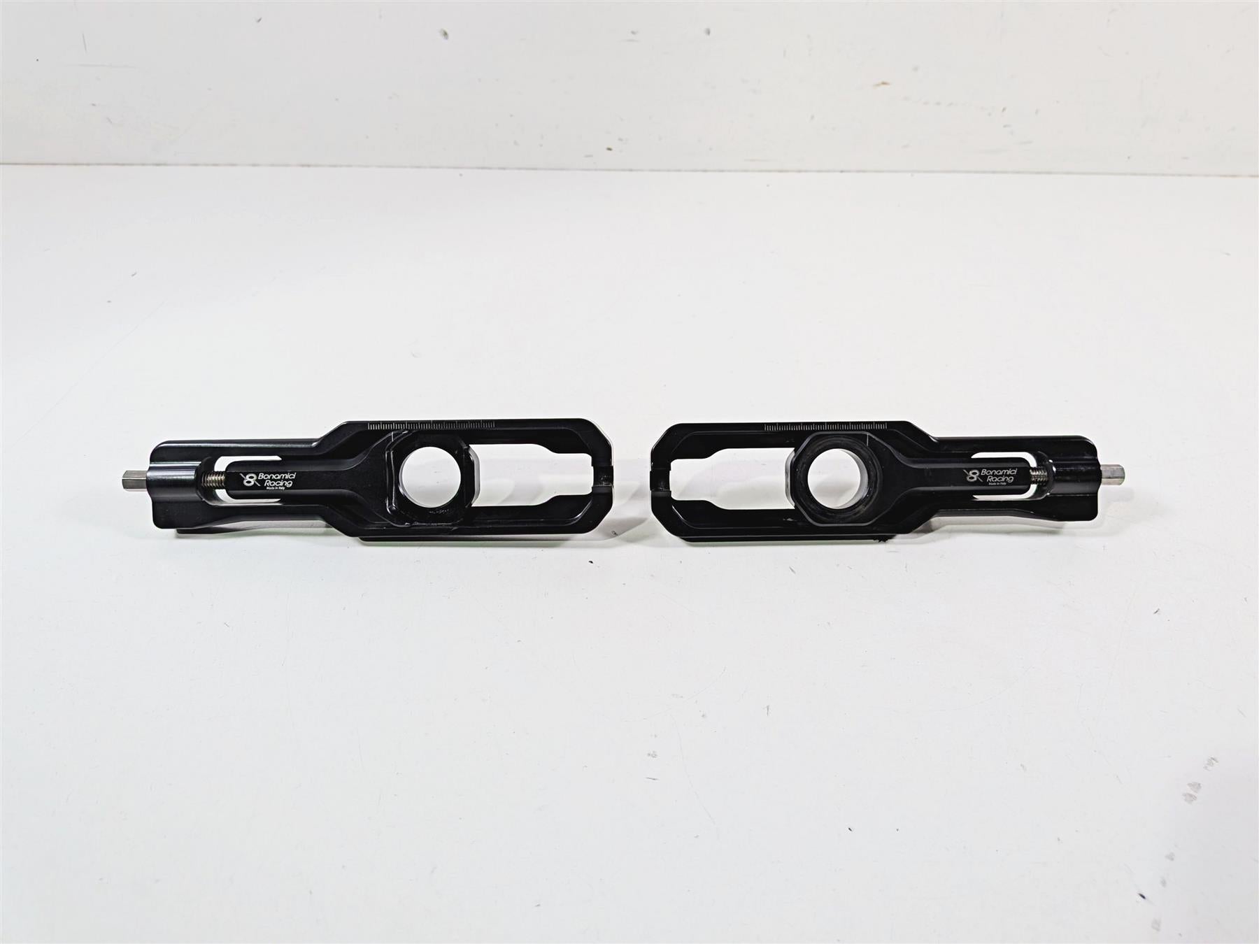 2018 Aprilia RSV4 RR Bonamici Racing Chain Adjusters Black CODE CHAD04_BK {{ shop.shopifyCountryName }} - Mototech271