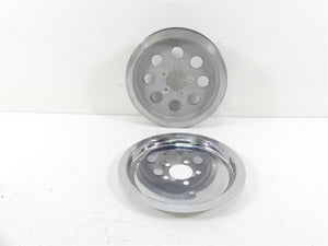 2000 Harley Dyna FXR4 CVO Super Glide Rear Belt Pulley 65T 1,5" + Cover 40315-94