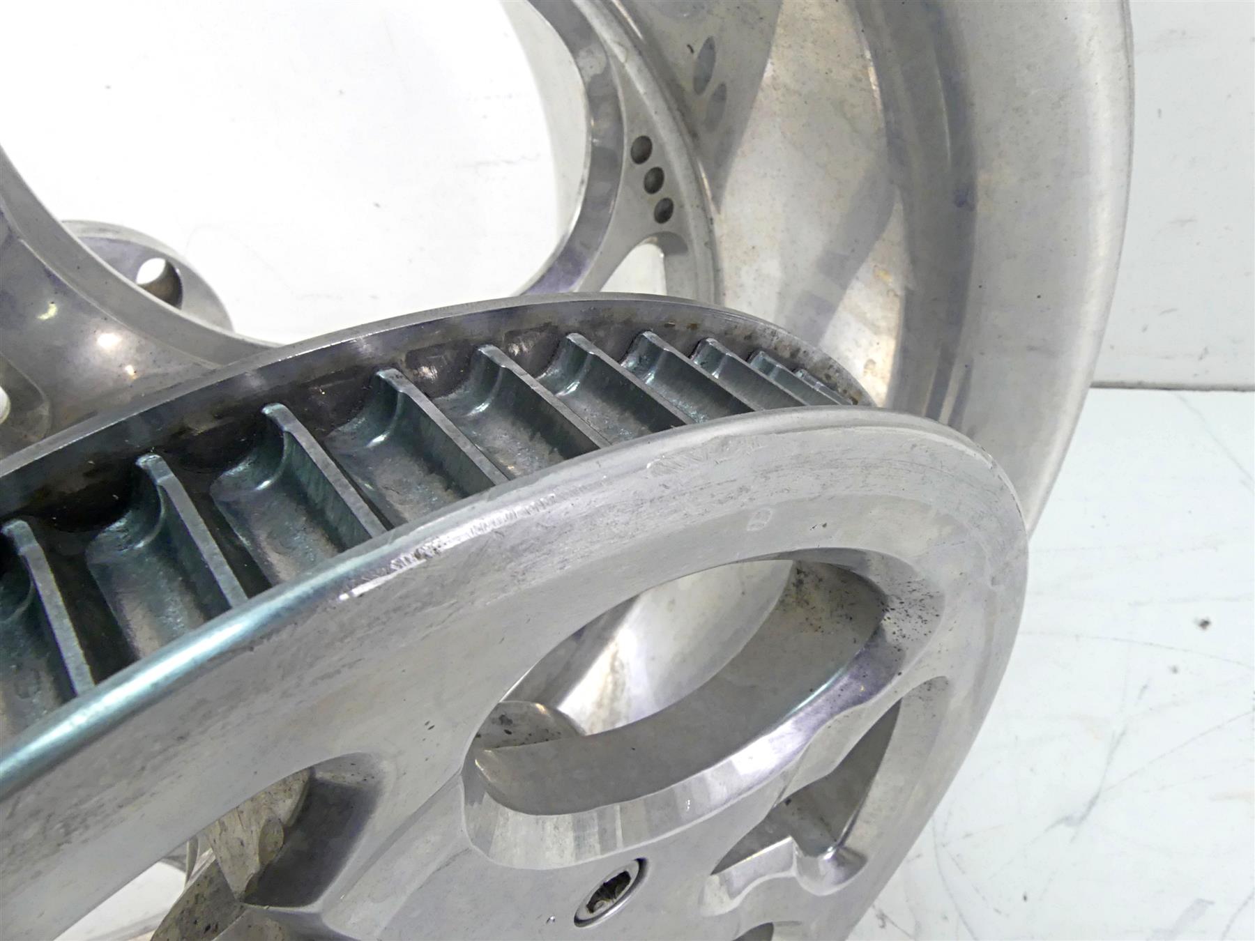 2009 Big Dog K9 Diamond Front Rear Wheel Rim 21x2.15 8x10.5 061908 061108 {{ shop.shopifyCountryName }} - Mototech271