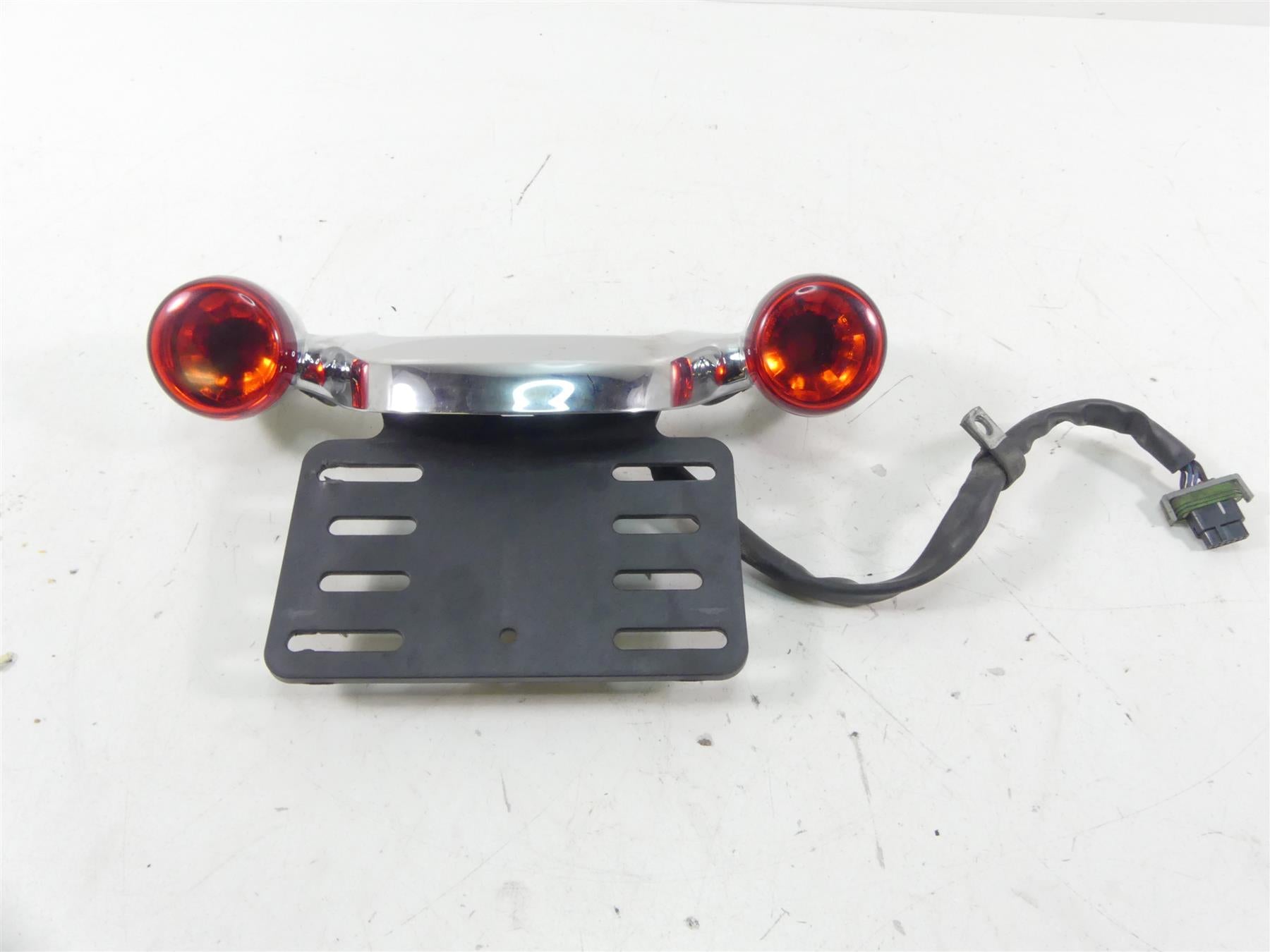 2013 Harley Touring FLHX Street Glide Rear Turn Signal Plate Holder Set 73314-10 {{ shop.shopifyCountryName }} - Mototech271
