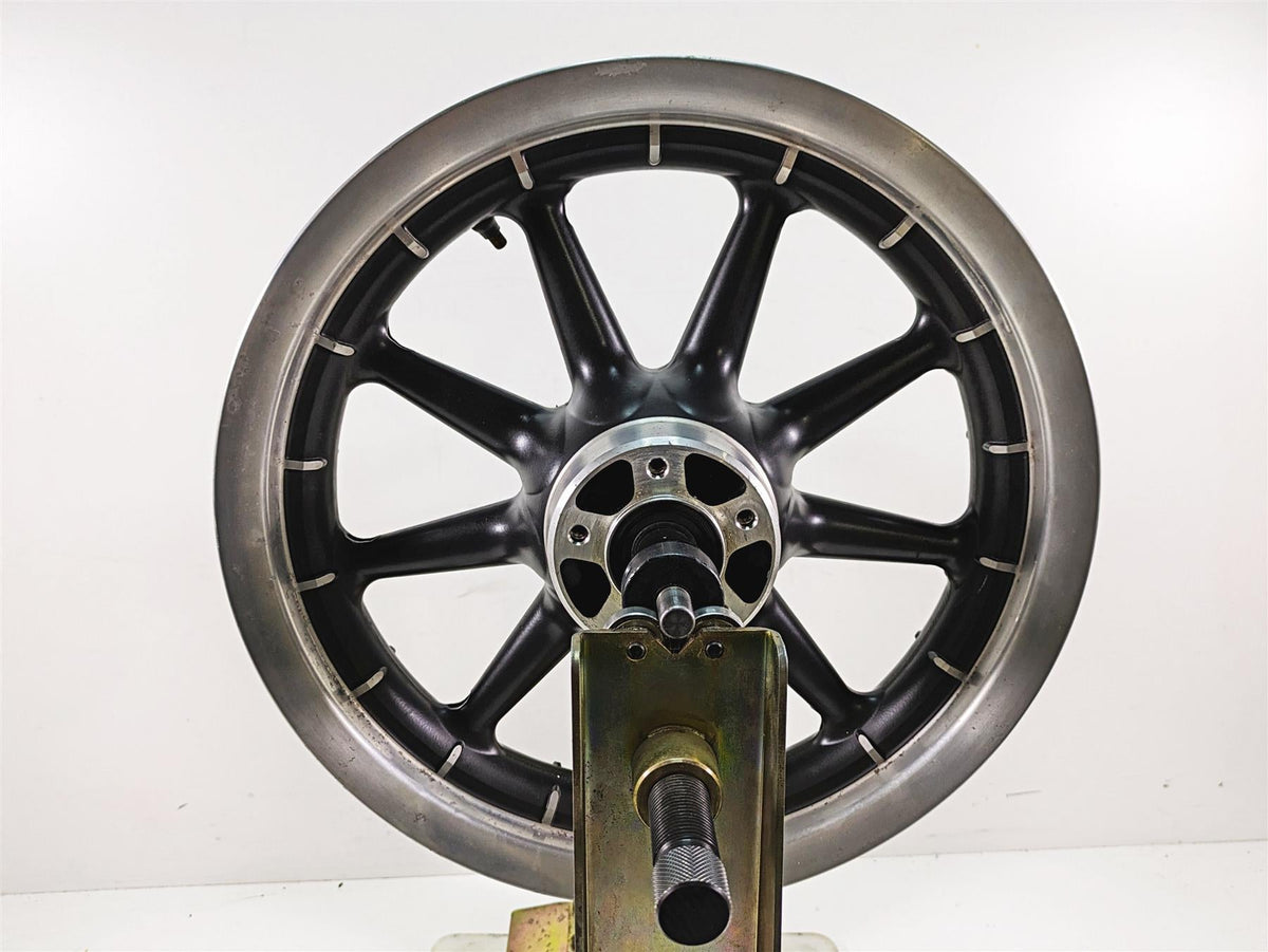 2006 Harley Touring FLHTCUI Electra Glide 9 Spoke Front Wheel Rim 16x3 43493-00 {{ shop.shopifyCountryName }} - Mototech271