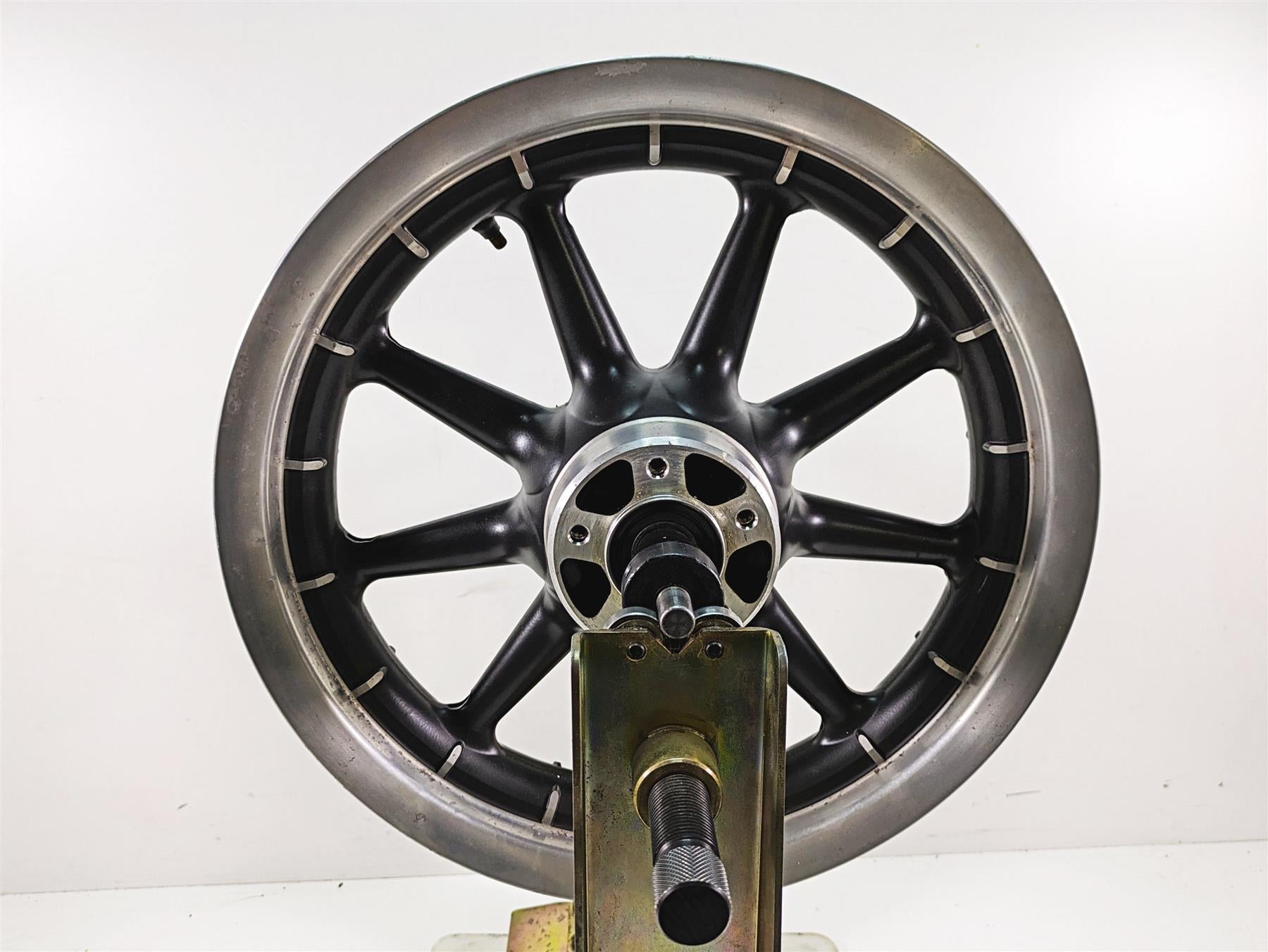 2006 Harley Touring FLHTCUI Electra Glide 9 Spoke Front Wheel Rim 16x3 43493-00 {{ shop.shopifyCountryName }} - Mototech271