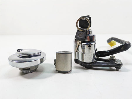 2006 Honda V-Twin VTX1300 R Ignition Switch Key Lock Tank Cap Set 35010-MEA-740 {{ shop.shopifyCountryName }} - Mototech271