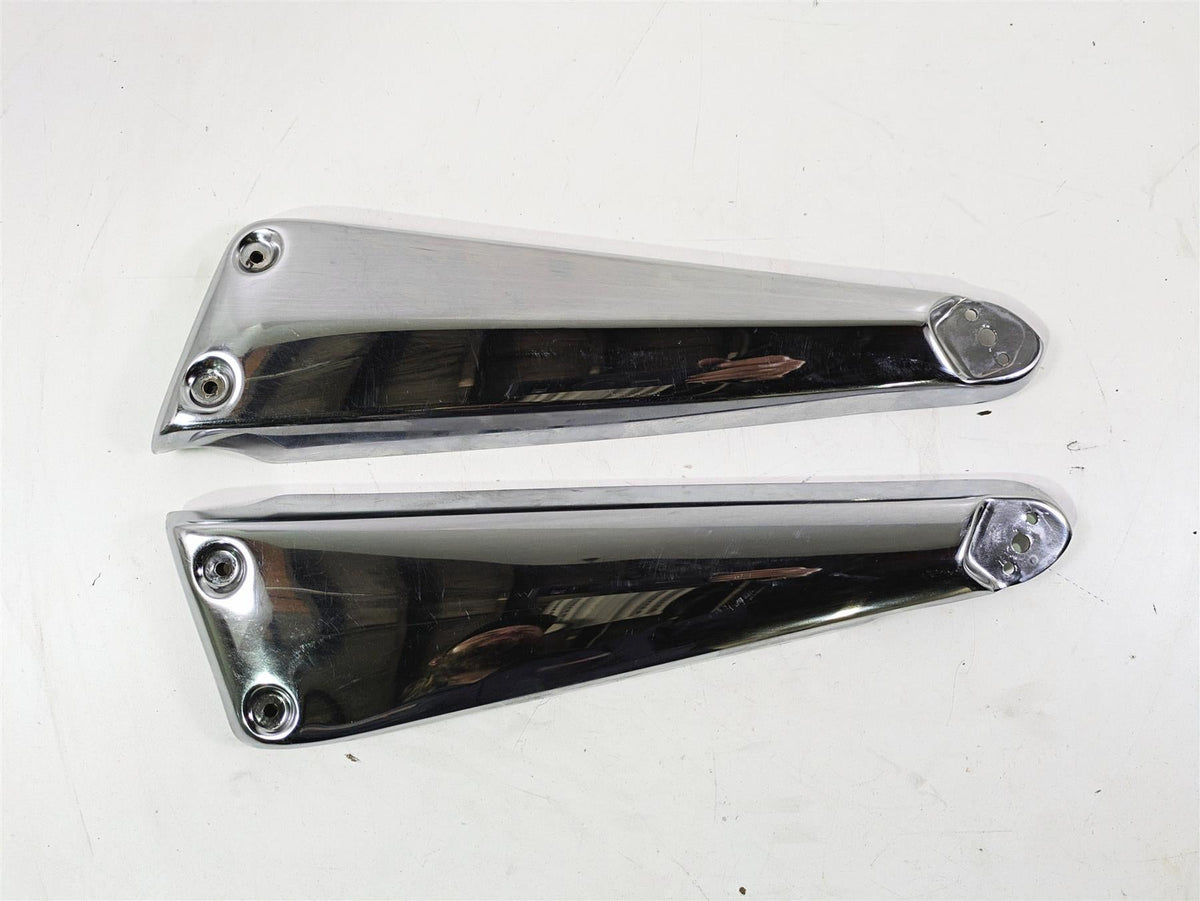 2006 Triumph Rocket 3 Rear Chrome Side Guards Covers Struts T2081425 T2081430 {{ shop.shopifyCountryName }} - Mototech271