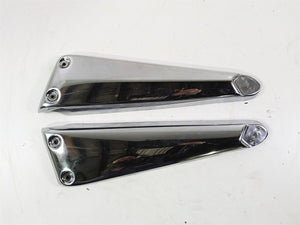 2006 Triumph Rocket 3 Rear Chrome Side Guards Covers Struts T2081425 T2081430 | Mototech271