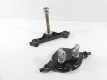 Load image into Gallery viewer, 2007 Harley Touring FLHTCU SE CVO Electra Glide Upper Lower Triple Tree 45435-95
