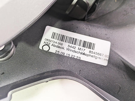 2016 BMW R1200RT K52 Gps Mount Visor Fairing Cover Asphaltgrau 8545667 {{ shop.shopifyCountryName }} - Mototech271