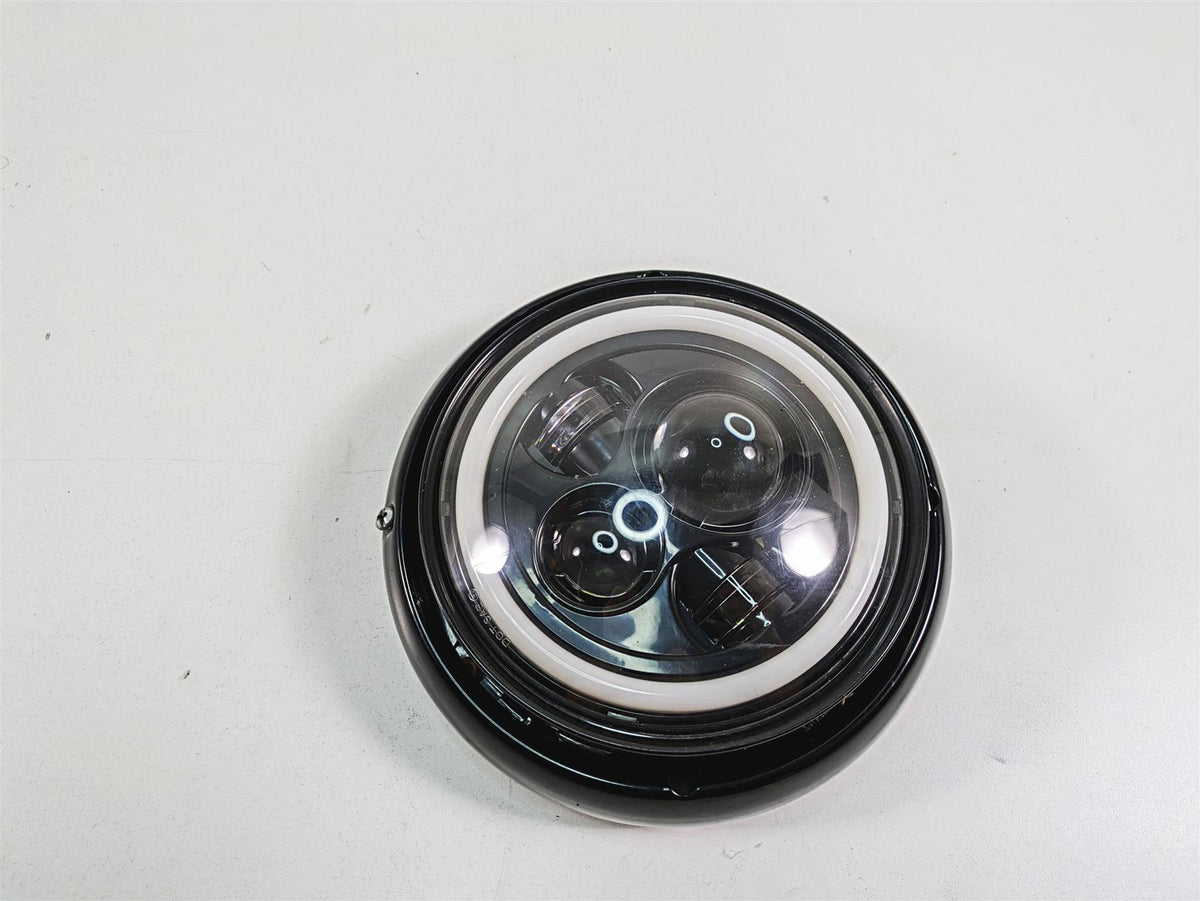 2013 Harley Touring FLHX Street Glide Aftermarket Led Headlight + Oem Bucket {{ shop.shopifyCountryName }} - Mototech271