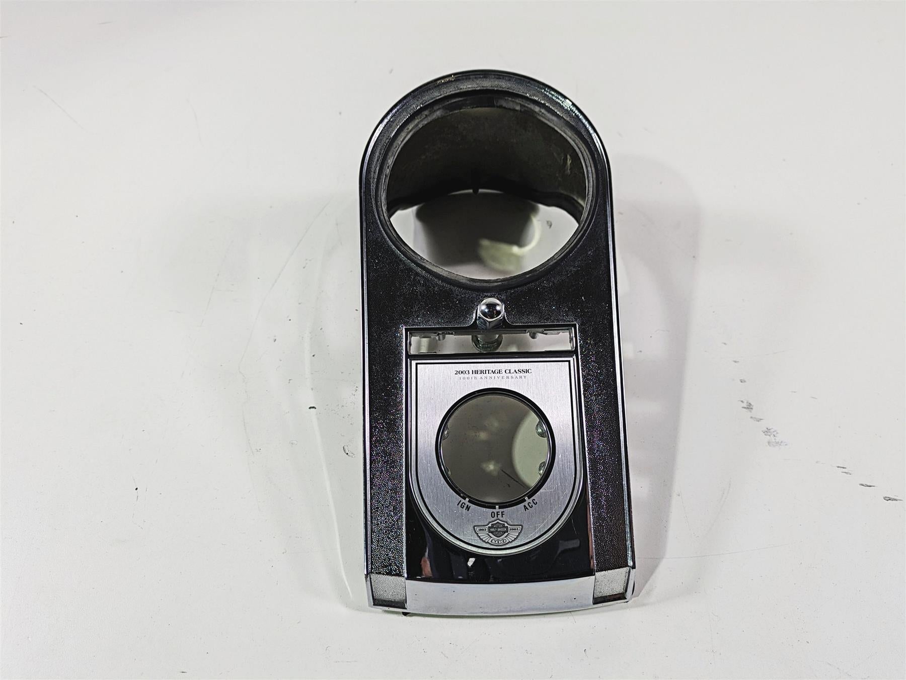 2003 Harley FLSTC Softail Heritage 100th Fuel Tank Panel Cover 71273-00A {{ shop.shopifyCountryName }} - Mototech271