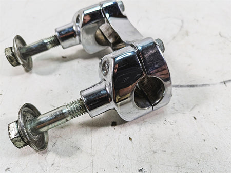2006 Harley FLSTI Softail Heritage Handlebar Riser Holder Set 56567-86B {{ shop.shopifyCountryName }} - Mototech271