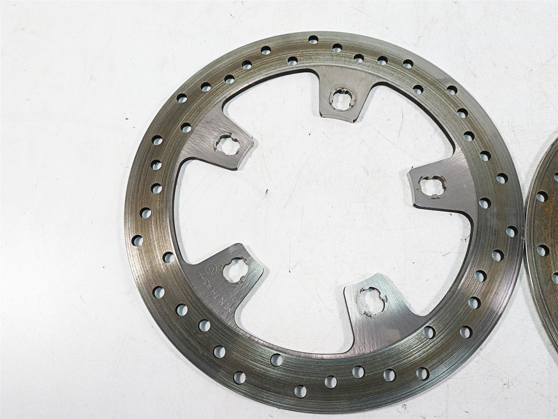 2020 Harley Touring FLHX Street Glide Front Brake Rotor Disc Set 41500017 {{ shop.shopifyCountryName }} - Mototech271