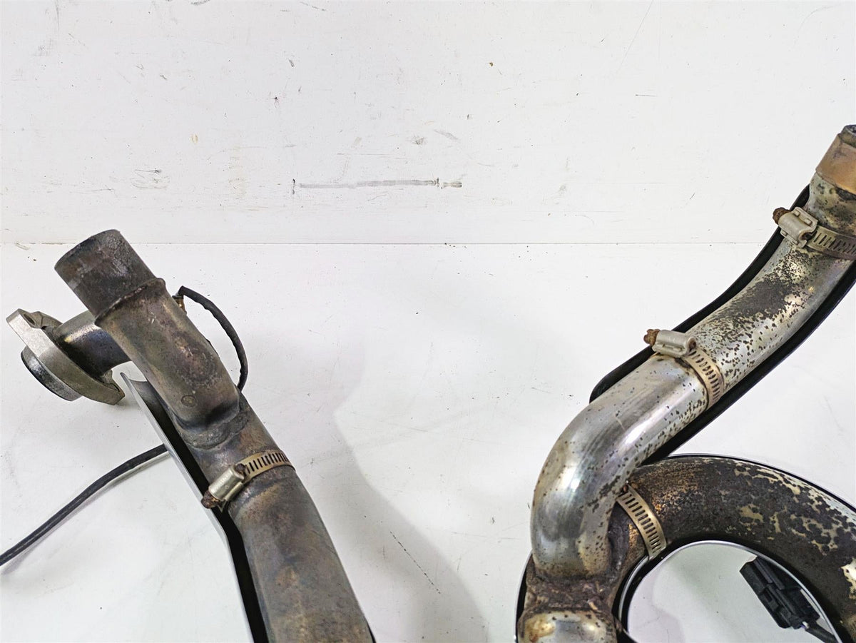 2013 Harley VRSCF Muscle Rod Stock Header Manifold Heatshield Set 65600069 {{ shop.shopifyCountryName }} - Mototech271