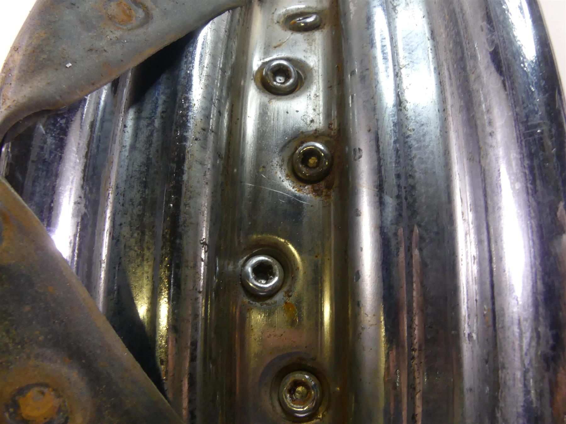 2005 Harley Touring FLHRSI Road King Rear 16x3 Spoke Wheel Rim - Read 44606-05 {{ shop.shopifyCountryName }} - Mototech271