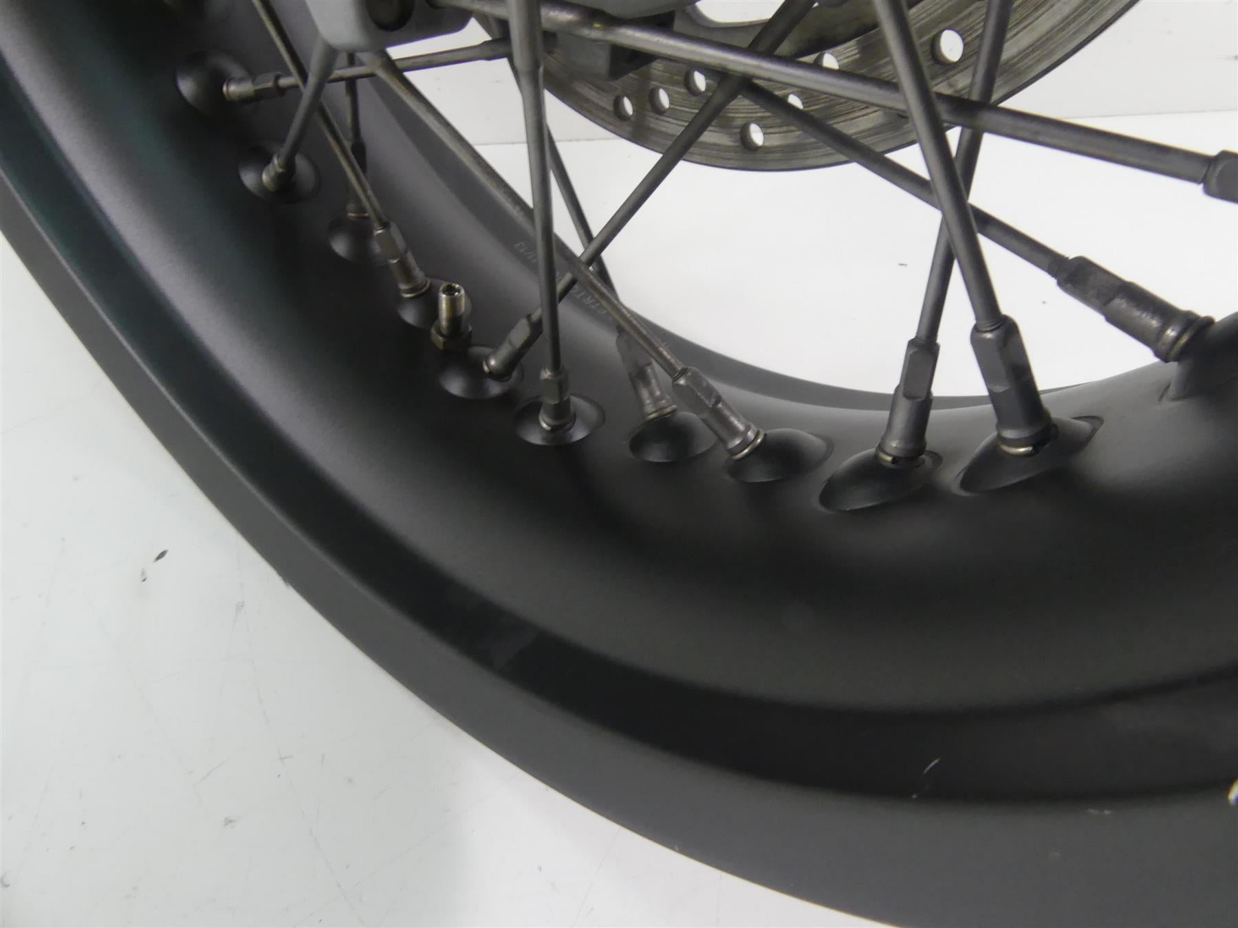 2014 Moto Guzzi Griso 1200 SE 8V Strgt Spoke Rear Spoke Wheel Rim 17x5.5 ETRTO {{ shop.shopifyCountryName }} - Mototech271