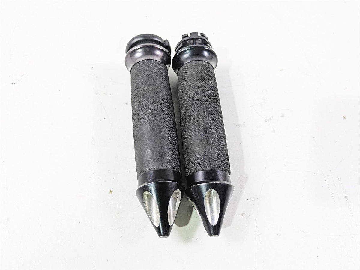 2001 Harley Touring FLHX Street Glide Avon Spike Hand Grip Set Grips 61-0387 {{ shop.shopifyCountryName }} - Mototech271