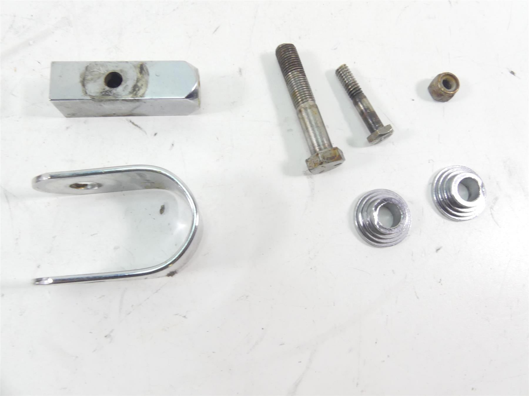 2001 Yamaha XV1600 Road Star Aftermarket Highway Foot Peg Footpeg Set {{ shop.shopifyCountryName }} - Mototech271