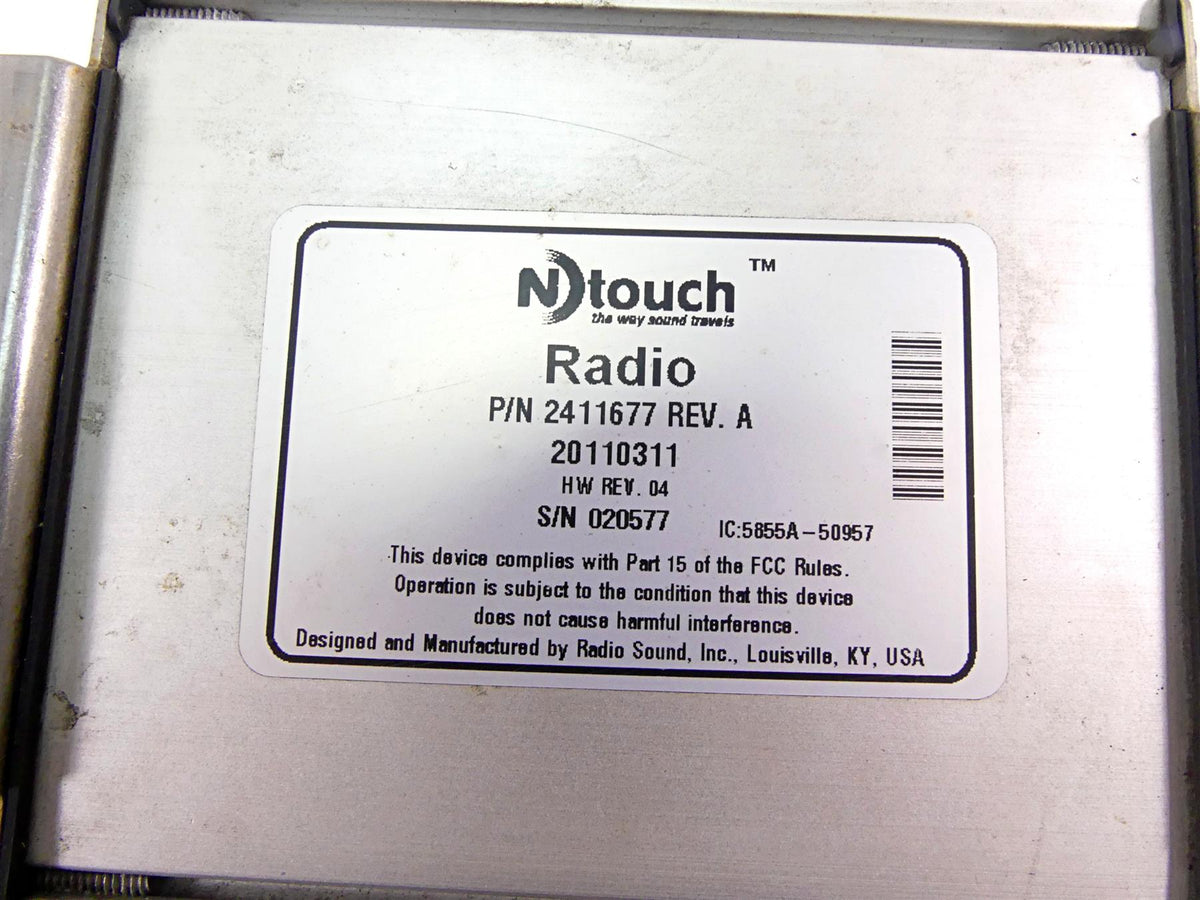 2011 Victory Cross Country Ntouch Amplifier Stereo Radio Module 2411677 {{ shop.shopifyCountryName }} - Mototech271