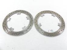 Load image into Gallery viewer, 2016 Harley FXDL Dyna Low Rider Front Brake Rotor Disc Set 4K Only 44553-06A
