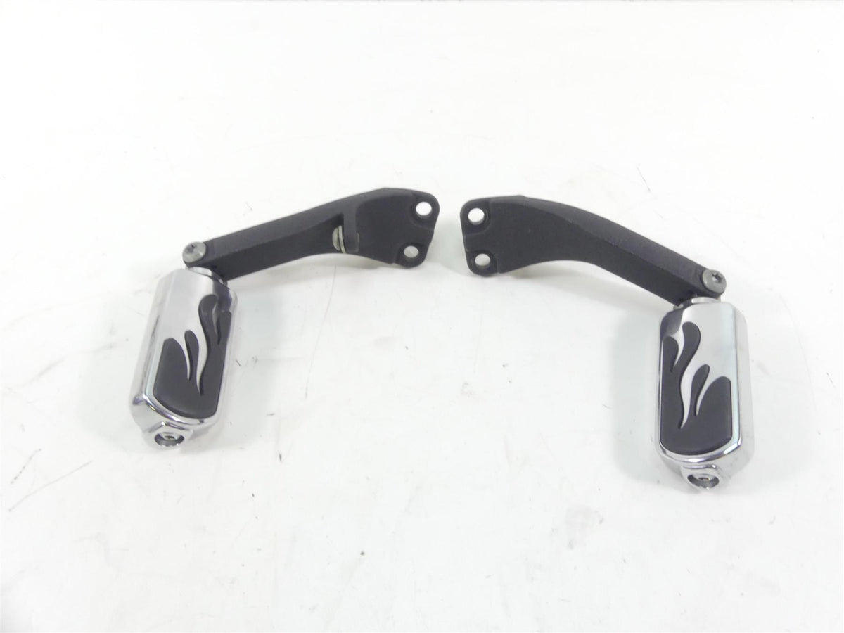 2009 Harley FXDL Dyna Low Rider Rear Passenger Footpeg Set 49224-06A 49230-06 {{ shop.shopifyCountryName }} - Mototech271